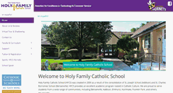 Desktop Screenshot of hfcatholic.net