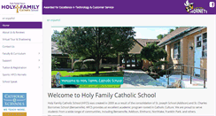 Desktop Screenshot of hfcatholic.org