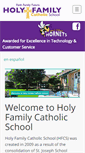 Mobile Screenshot of hfcatholic.org